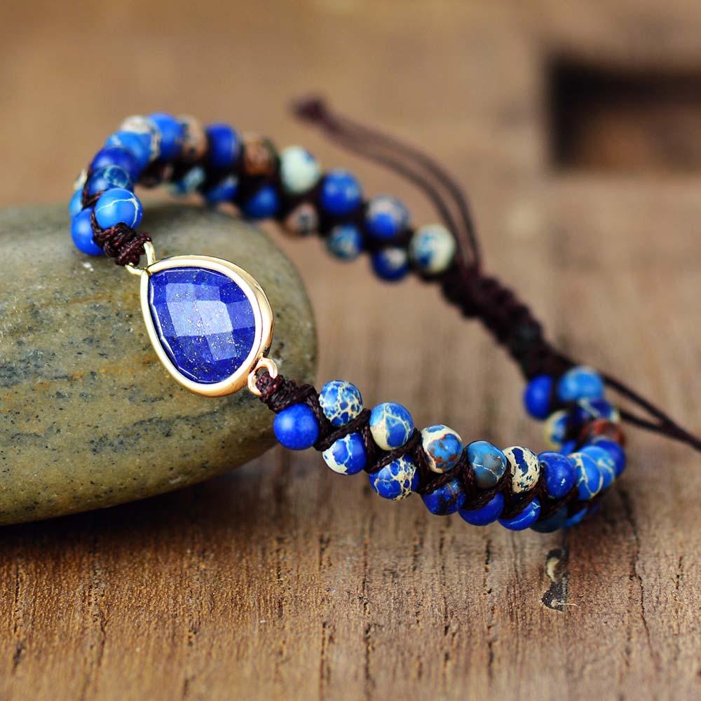 Bracelet Énergétique En Lapis-Lazuli