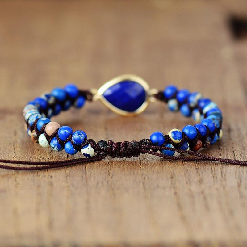 Bracelet Énergétique En Lapis-Lazuli